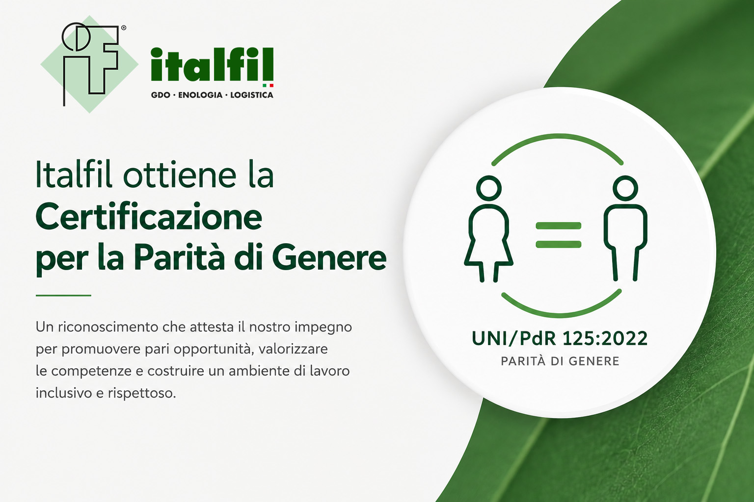 Parità di genere Italfil Brescia